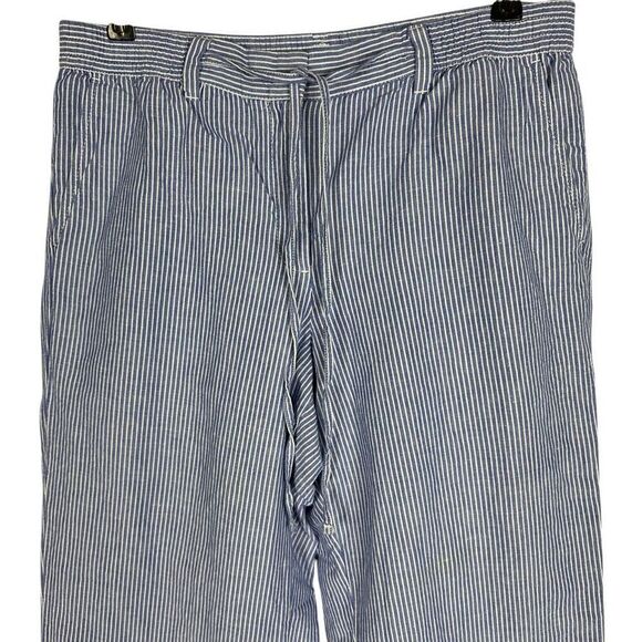 Talbots The Easy Drawstring Pant size 12 Linen Blend - Picture 4 of 6